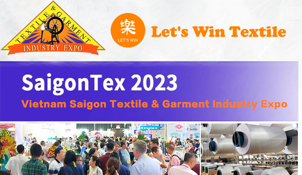 康普纺织外贸团队参加越南展会-SaigonTex 2023